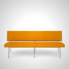 Florence FK33 Modern Sofa with Tubular Steel Frame